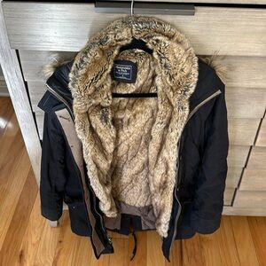 Abercrombie jacket. Worn 1x.